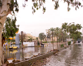 Torrential rains in Karachi